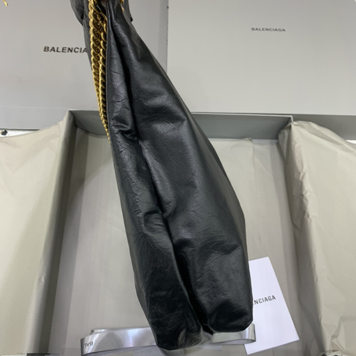 バレンシアガ ショルダーバッグスーパーコピー  BALENCIAGA CRUSH シリーズ　ごみ袋