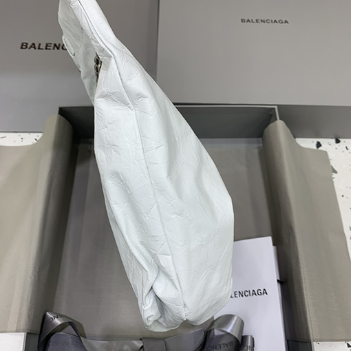 バレンシアガ ショルダーバッグ コピー BALENCIAGA CRUSH シリーズ ごみ袋 スモールサイズ