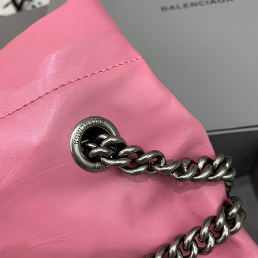 バレンシアガ ショルダーバッグ コピー BALENCIAGA CRUSH シリーズ ごみ袋 スモールサイズ