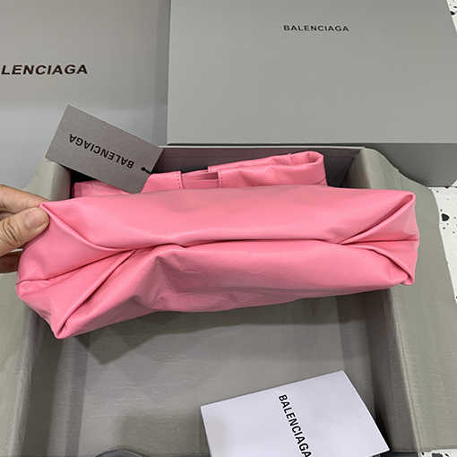 バレンシアガ ショルダーバッグ コピー BALENCIAGA CRUSH シリーズ ごみ袋 スモールサイズ