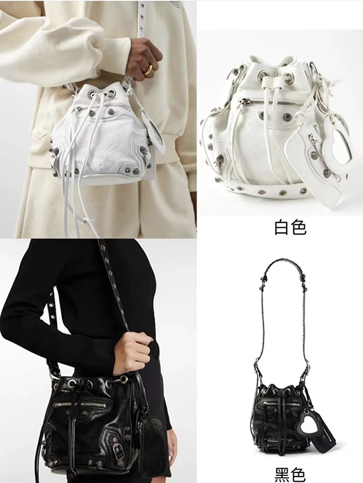バレンシアガ ショルダーバッグ コピー BALENCIAGA 新しいバケツバッグ-可愛くて実用的 全2色