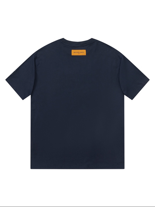 ヴィトン 短袖Tシャツ スーパーコピー  シリコンロゴの短袖Tシャツ 春夏の最新トレンド