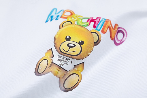 モスキーノ 短袖Tシャツ スーパーコピー のカラフルなクマの短袖Tシャツ
