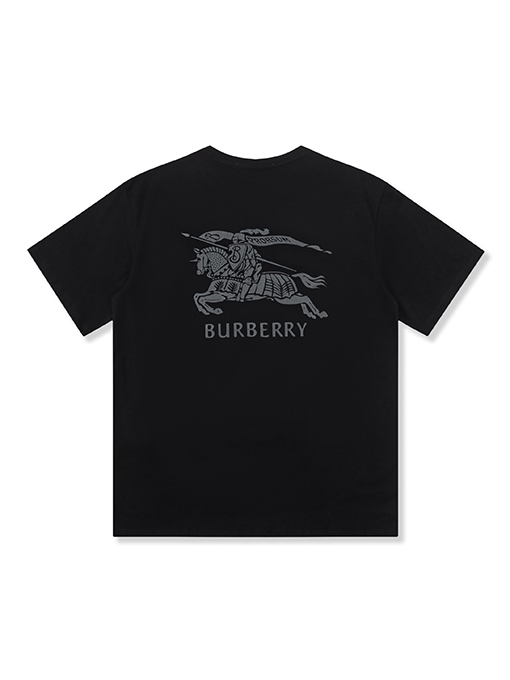 バーバリー半袖Tシャツ スーパーコピー BURBERRY 戦馬ロゴプリントのショートスリーブTシャツ