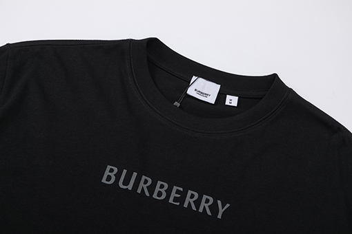 バーバリー半袖Tシャツ スーパーコピー BURBERRY 戦馬ロゴプリントのショートスリーブTシャツ