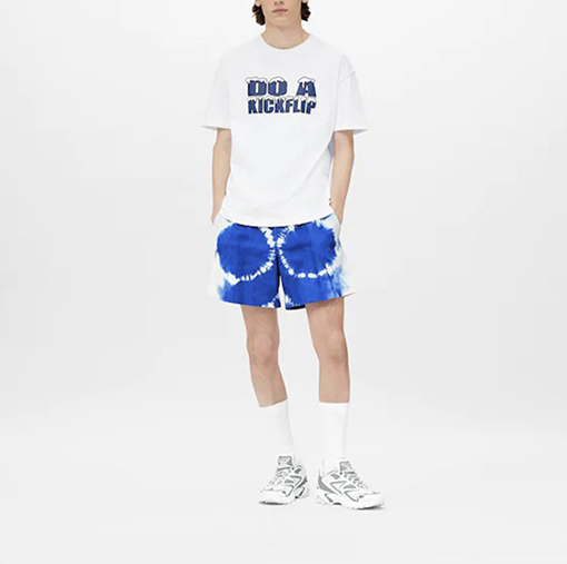 ルイヴィトン  半袖Tシャツ スーパーコピー   スノーマウンテンロゴTシャツ