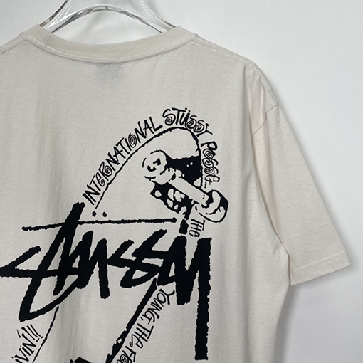 ステューシー 半袖Tシャツ スーパーコピー   STUSSY スケートポッセTシャツ