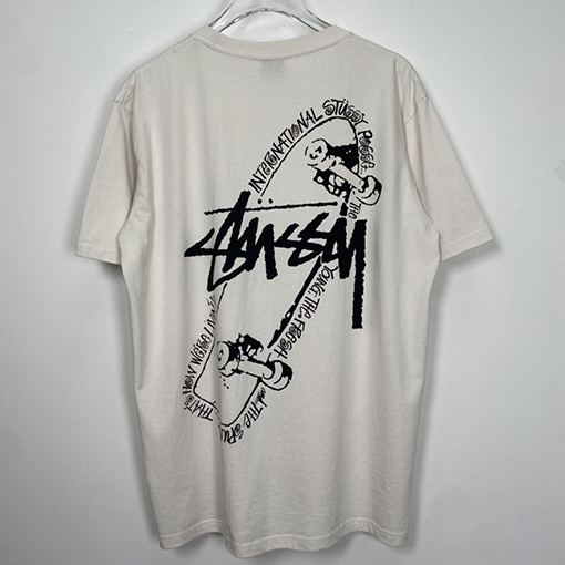 ステューシー 半袖Tシャツ スーパーコピー   STUSSY スケートポッセTシャツ