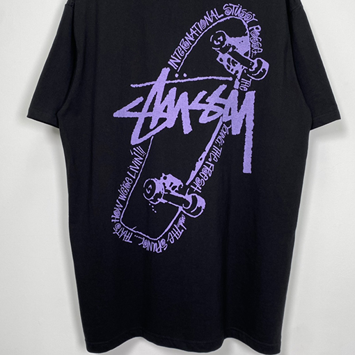 ステューシー 半袖Tシャツ スーパーコピー   STUSSY スケートポッセTシャツ