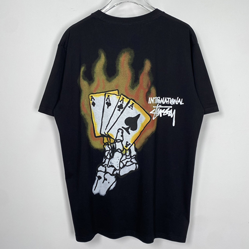 ステューシー 半袖Tシャツ STUSSY READ EMN WEEP PIGMENT DYED TEE