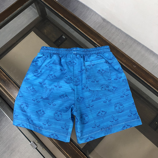 ルイヴィトン ビーチパンツ マルチカラー花柄ビーチパンツ 涼しいネット裏地付き(M-3XL)
