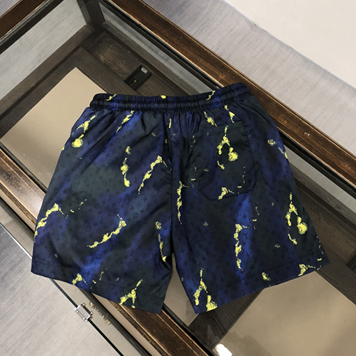 ルイヴィトン ビーチパンツ  マルチカラー花柄ビーチパンツ 涼しいネット裏地付き（M-3XL）
