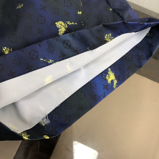 ルイヴィトン ビーチパンツ マルチカラー花柄ビーチパンツ 涼しいネット裏地付き(M-3XL)