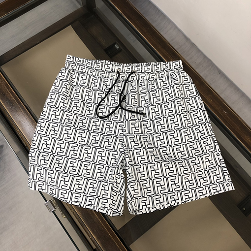フェンディビーチパンツ スーパーコピー FENDI 網状の生地が内蔵された快適さ抜群なINSのビーチパンツ