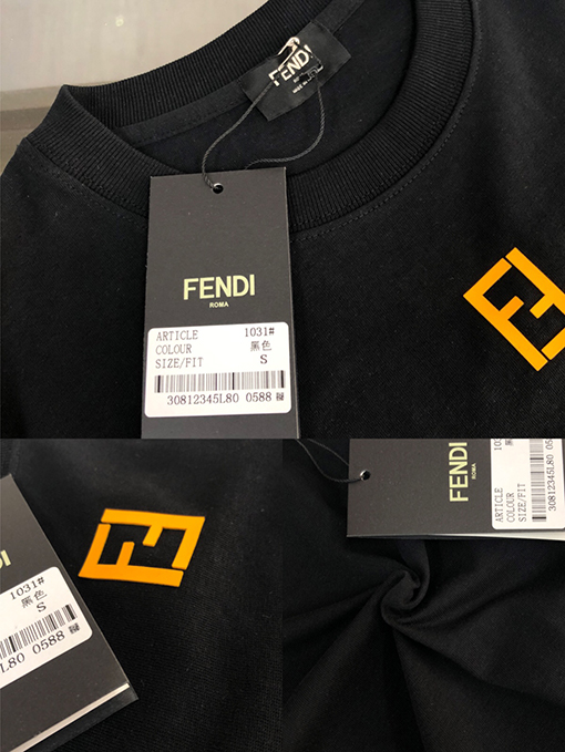 フェンディ半袖Tシャツ コピー  FENDI 全く新しいデザインによるインスピレーション 極上のファッション性を持つTシャツ
