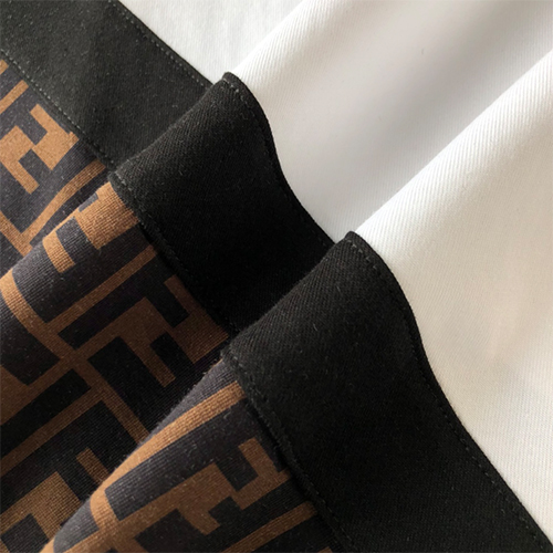 フェンディ半袖Tシャツ コピー FENDI パッチワーク メンズファッション通販 2色