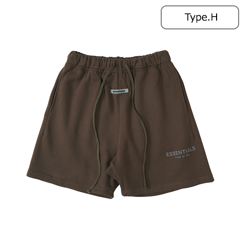 フィアオブゴッド メンズ ショート ハーフパンツ ESSENTIALS シリーズスウェット ショート パンツ 全9色