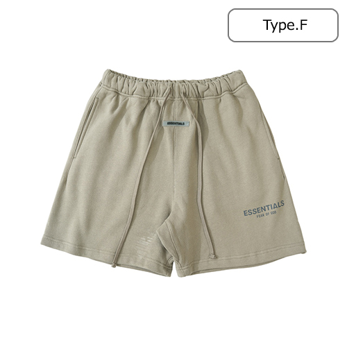 フィアオブゴッド メンズ ショート ハーフパンツ ESSENTIALS シリーズスウェット ショート パンツ 全9色