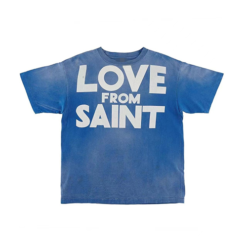 セント マイケル 半袖TシャツSAINT MICHAEL プリント半袖Tシャツ