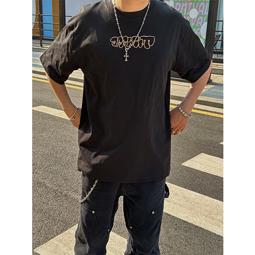オフホワイトコピー 半袖Tシャツ コピー OFF-WHITE ロゴ 刺繍
