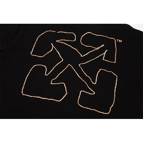 オフホワイトコピー 半袖Tシャツ コピー OFF-WHITE ロゴ 刺繍