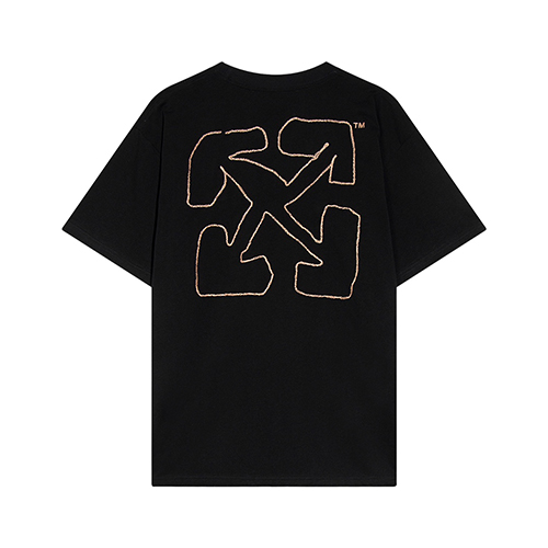 オフホワイトコピー 半袖Tシャツ コピー OFF-WHITE ロゴ 刺繍