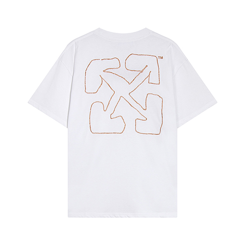 オフホワイトコピー 半袖Tシャツ コピー OFF-WHITE ロゴ 刺繍