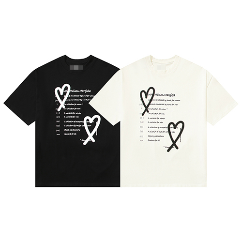 マルタンマルジェラ プリント半袖Tシャツ スーパーコピー Maison Margiela