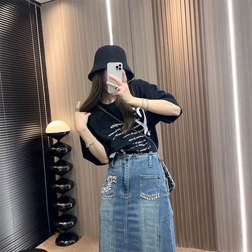 マルタンマルジェラ プリント半袖Tシャツ スーパーコピー Maison Margiela