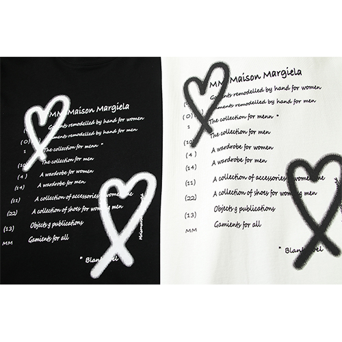 マルタンマルジェラ プリント半袖Tシャツ スーパーコピー Maison Margiela