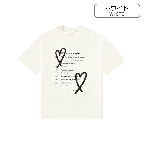 マルタンマルジェラ プリント半袖Tシャツ スーパーコピー Maison Margiela