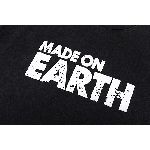 ヴェトモン 半袖Tシャツ スーパーコピー MADE ON EARTH ロゴ VETEMENTS