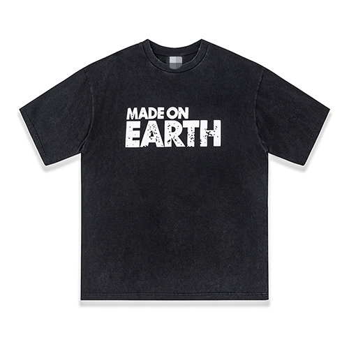 ヴェトモン 半袖Tシャツ スーパーコピー MADE ON EARTH ロゴ VETEMENTS