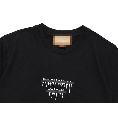 グッチ × バレンシアガ コラボ プリント半袖Tシャツ GUCCIスーパーコピー 半袖Tシャツ