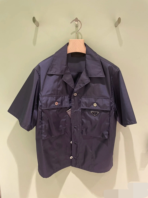 プラダ ナイロンシャツ スーパーコピー PRADA ナイロンジャケットショートスリーブシャツ