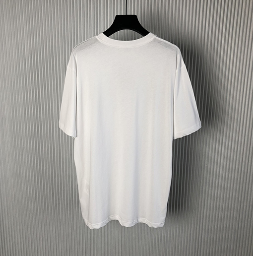 プラダ 短袖Tシャツ PRADA シンプルなロゴTシャツ、Pradaのモダンなスタイルを映し出す