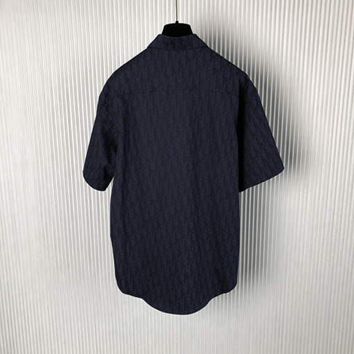 ディオール シャツ DIOR コットンデニム花柄ショートスリーブシャツ セットアップお勧め