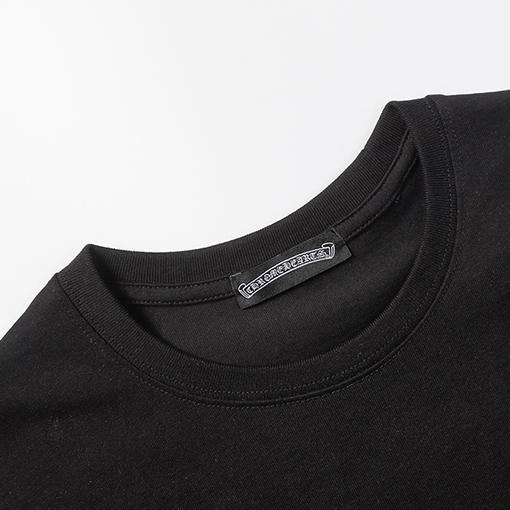 コラボ オフホワイト x クロムハーツの刺繍クロス短袖Tシャツ