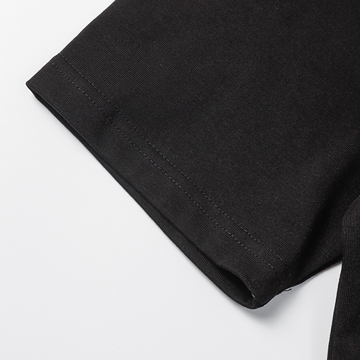 コラボ オフホワイト x クロムハーツの刺繍クロス短袖Tシャツ