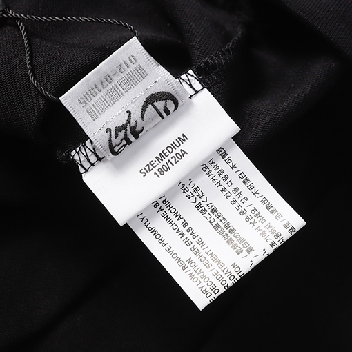 クロムハーツの レザーパッチ刺繍十字架短袖Tシャツ