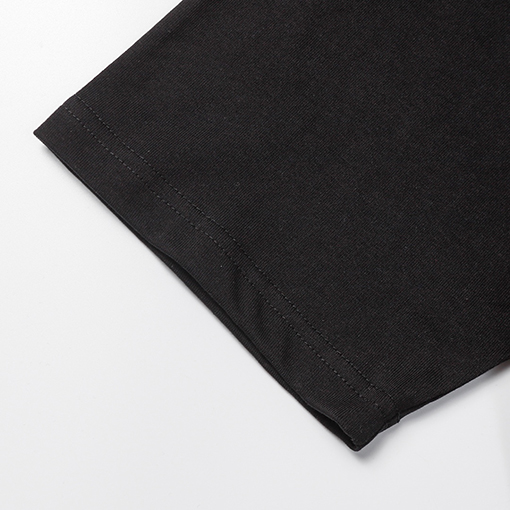 クロムハーツの レザーパッチ刺繍十字架短袖Tシャツ
