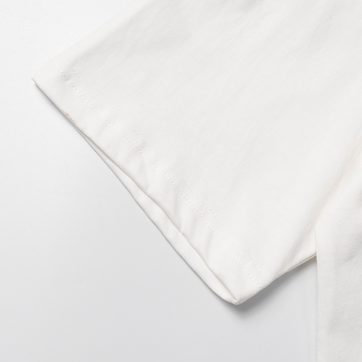 クロムハーツの レザーパッチ刺繍十字架短袖Tシャツ