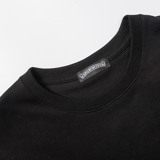 クロムハーツ  の手作りビジューアート短袖Tシャツ