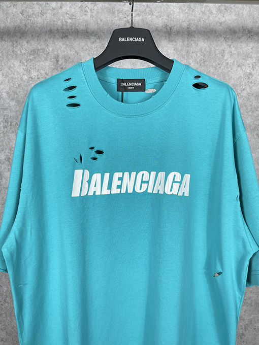 バレンシアガ  半袖Tシャツ スーパーコピー BALENCIAGA ロゴプリント