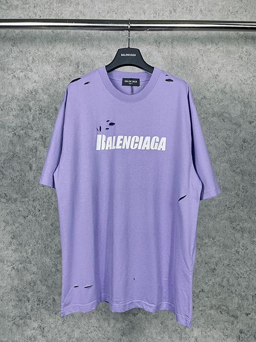 バレンシアガ  半袖Tシャツ スーパーコピー BALENCIAGA ロゴプリント