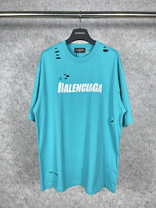 バレンシアガ  半袖Tシャツ スーパーコピー BALENCIAGA ロゴプリント