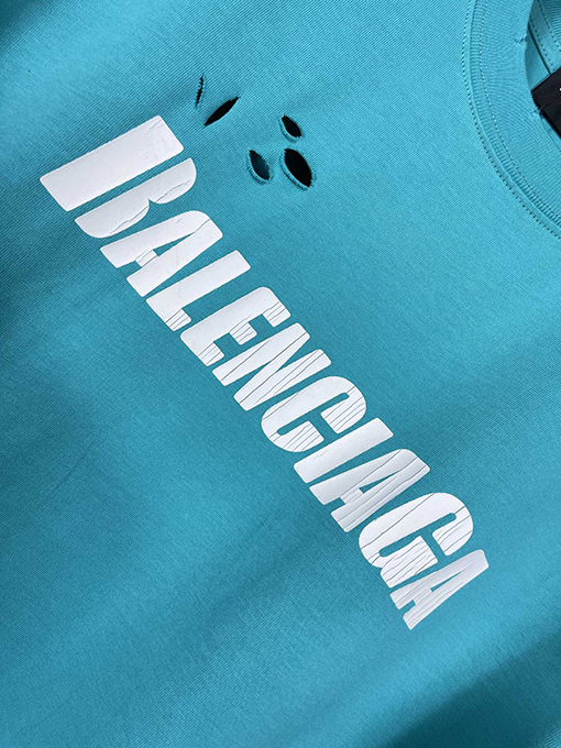 バレンシアガ  半袖Tシャツ スーパーコピー BALENCIAGA ロゴプリント