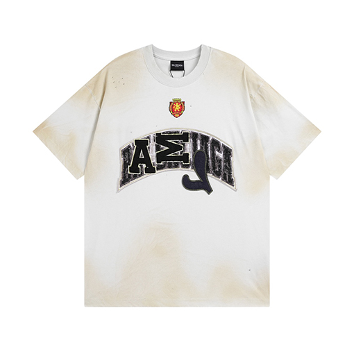 バレンシアガ 半袖Tシャツ スーパーコピー BALENCIAGAウォッシュ Tシャツ
