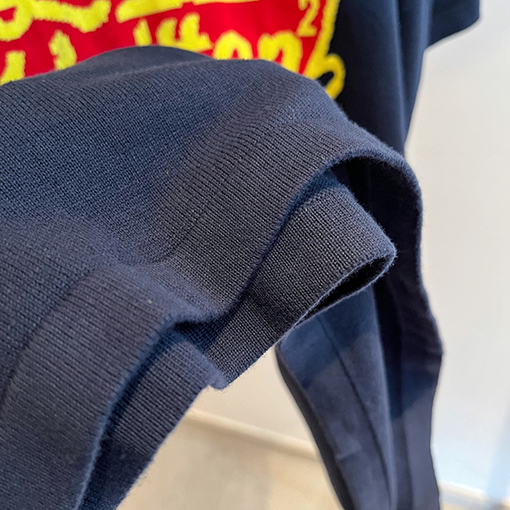 ヴィトン 短袖Tシャツ コピー Louis Vuitton ハートモチーフの編みセーターショートスリーブ