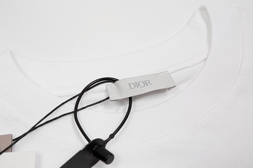 ディオール 半袖Tシャツ スーパーコピー DIOR クラシックな英語シリーズの半袖Tシャツ